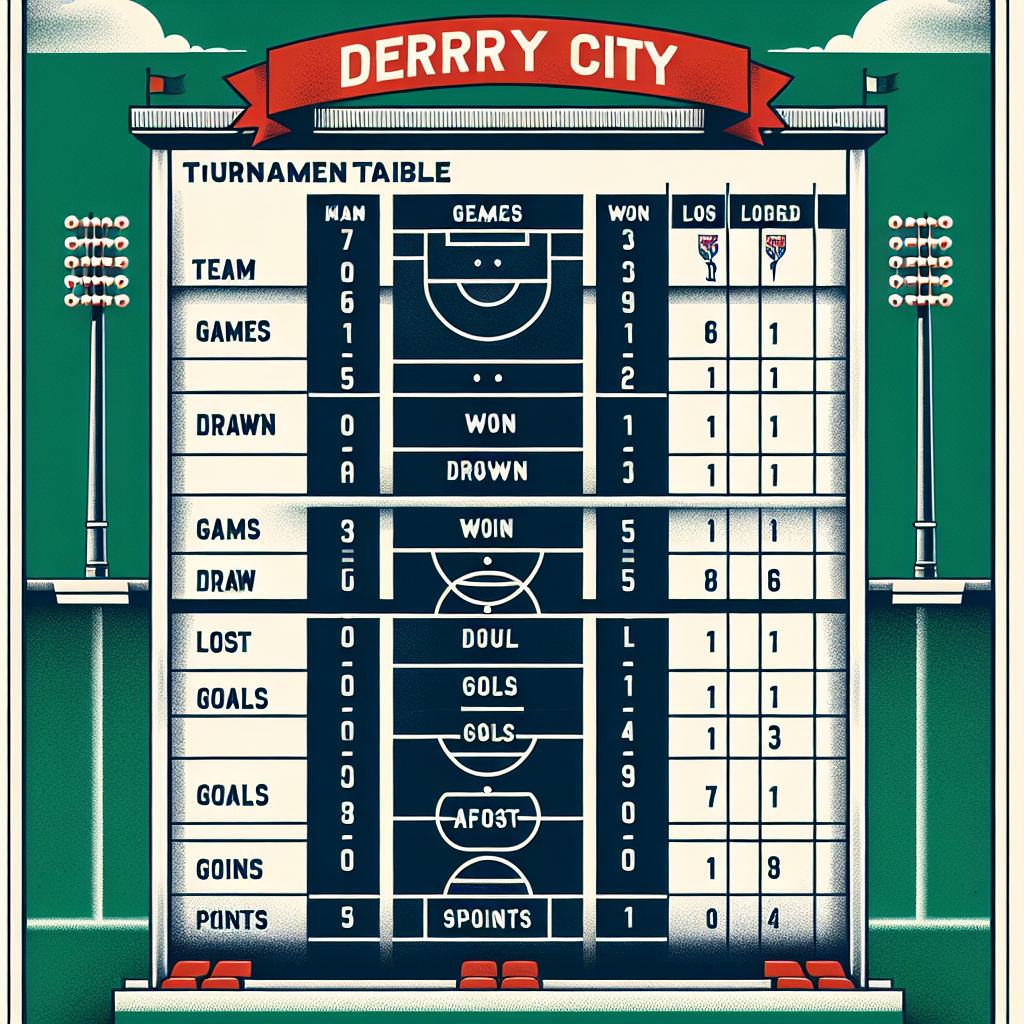 дерри сити турнирная таблица