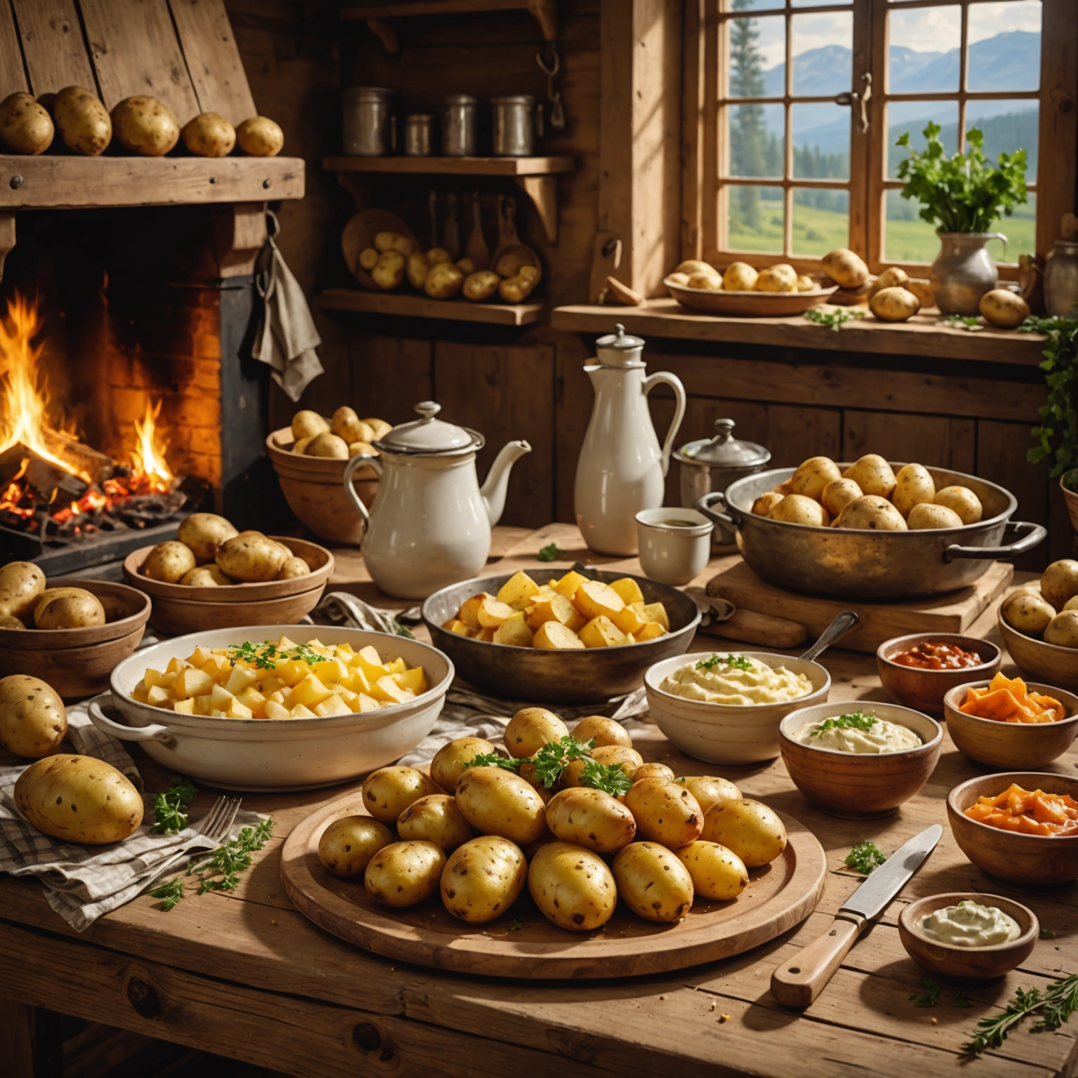 Соус к картошке по деревенски: идеальное дополнение к вашему домашнему ужину